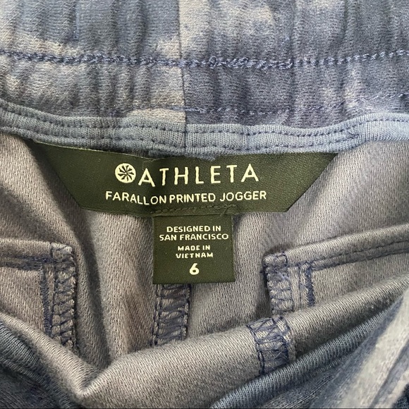 Athleta Farallon Printed Jogger size 6 - Picture 10 of 11